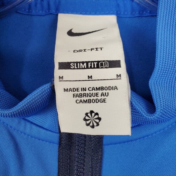 Nike Womens Academy Track Jacket Medium Royal Blue Dri-FIT Soccer DR1686-463 - Picture 6 of 10
